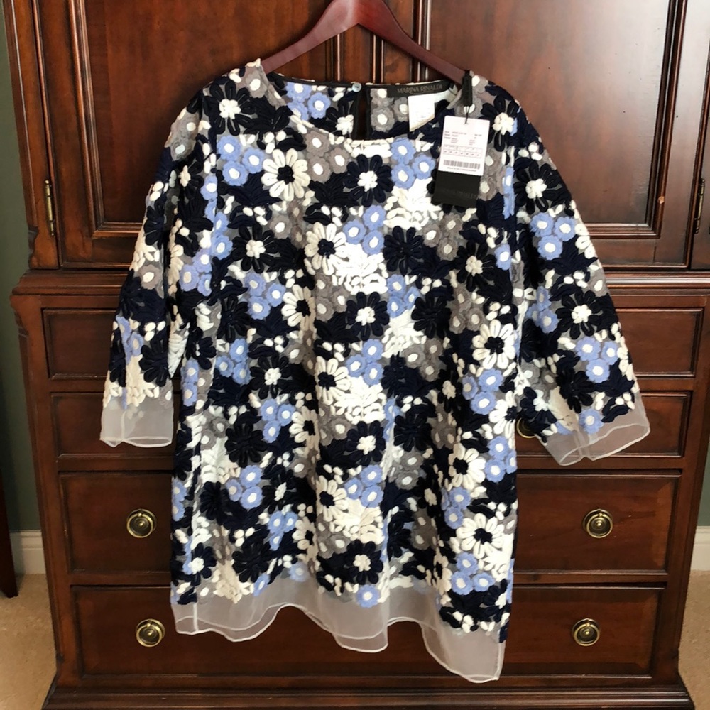 Marina Rinaldi embroidered tunic - size 20